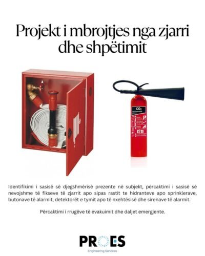 Projekt i mbrojtjes nga zjarri dhe shpëtimit